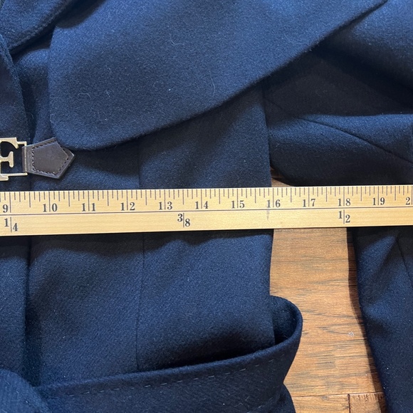 Women navy Scofield coat - Picture 12 of 13